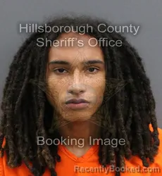 Mugshot of ISAIAH WILLIAM YARDE booked in Hillsborough County, Florida on June 10, 2026