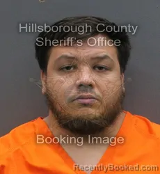 Mugshot of JACOB ISAIAH BEZAMA booked in Hillsborough County, Florida on June 11, 2026