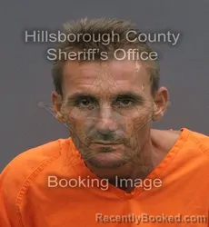 Mugshot of JASON MONROE GLASS booked in Hillsborough County, Florida on June 11, 2026