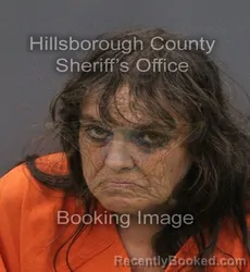 Mugshot of ANGELA DENISE YARBROUGH booked in Hillsborough County, Florida on June 11, 2026