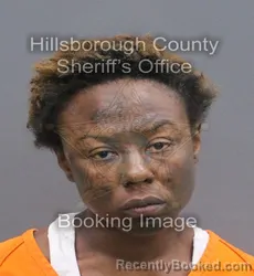 Mugshot of JATOYA NIYOKIE WRIGHT booked in Hillsborough County, Florida on June 11, 2026