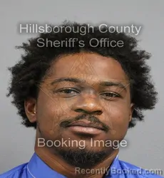 Mugshot of CHRIS AUGUSTE DEZAR booked in Hillsborough County, Florida on June 11, 2026