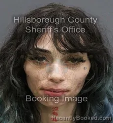 Mugshot of MELODY ATABAY booked in Hillsborough County, Florida on June 12, 2026