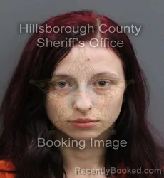 Mugshot of NATALIE DAWN KOCALKA booked in Hillsborough County, Florida on June 12, 2026