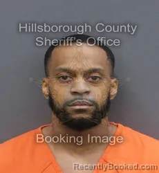 Mugshot of ELIJAH JAMAL BURGESS booked in Hillsborough County, Florida on June 12, 2026