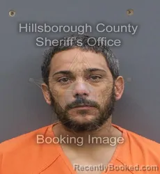 Mugshot of ANTHONY MICHAEL DIAZ booked in Hillsborough County, Florida on June 12, 2026