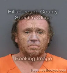 Mugshot of JOSEPH RICHARD KULCINSKI booked in Hillsborough County, Florida on June 12, 2026