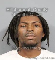 Mugshot of ONTON JUNIOURS JR CRAWFORD booked in Hillsborough County, Florida on June 12, 2026