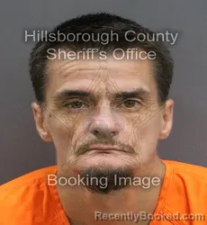 Mugshot of RYAN EDWARD RINKIEWICZ booked in Hillsborough County, Florida on June 13, 2026