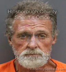 Mugshot of WILLIAM CHADWICK booked in Hillsborough County, Florida on June 13, 2026
