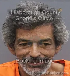 Mugshot of RONALDO GONZALEZ VELAZQUEZ booked in Hillsborough County, Florida on June 13, 2026