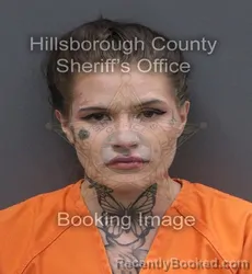 Mugshot of MYA LYRIC ROOD booked in Hillsborough County, Florida on June 13, 2026