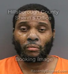 Mugshot of KWAME EDWARD CHANDLER booked in Hillsborough County, Florida on June 13, 2026