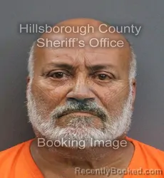 Mugshot of RUBEN SAMUEL JR ROSARIO booked in Hillsborough County, Florida on June 13, 2026