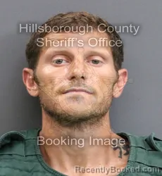 Mugshot of JOHN DAVID III CLARK booked in Hillsborough County, Florida on June 13, 2026