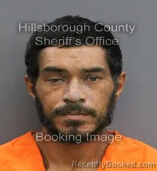 Mugshot of GREGORY FRANCIS WATERBURY RODRIGUEZ booked in Hillsborough County, Florida on June 13, 2026