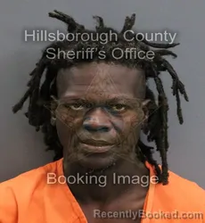 Mugshot of DEON DURRELL DANIELS booked in Hillsborough County, Florida on June 13, 2026