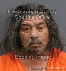 Mugshot of ERIC EDWARD JOHNSON booked in Hillsborough County, Florida on June 13, 2026