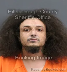 Mugshot of BRIEN JOSEF GARCIA booked in Hillsborough County, Florida on June 13, 2026