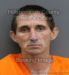 Mugshot of NATHAN DANIEL BELUIN booked in Hillsborough County, Florida on June 13, 2026