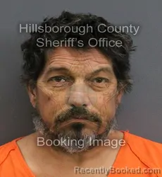 Mugshot of DARRELL RAYMOND BERNARDO booked in Hillsborough County, Florida on June 13, 2026