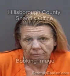 Mugshot of SOYNA LYNN PRIOR booked in Hillsborough County, Florida on June 13, 2026