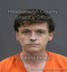Mugshot of JONATHAN MATHEW CHAPMAN booked in Hillsborough County, Florida on June 13, 2026