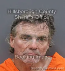 Mugshot of PAUL JOSEPH SUTTER booked in Hillsborough County, Florida on June 13, 2026