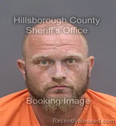 Mugshot of JOSEPH MICHAEL RICHARDS booked in Hillsborough County, Florida on June 13, 2026