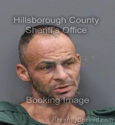 Mugshot of ANTHONY GUNTERT booked in Hillsborough County, Florida on June 14, 2026