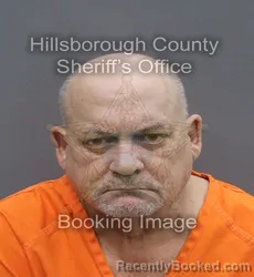 Mugshot of AGUSTIN PEREZ PEREZ booked in Hillsborough County, Florida on June 14, 2026