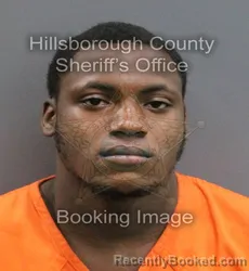 Mugshot of MAURICE TYRONE JR BUNKLEY booked in Hillsborough County, Florida on June 14, 2026