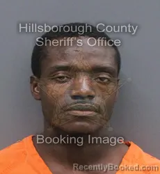 Mugshot of JAYLON DEMOND GILBERT booked in Hillsborough County, Florida on June 14, 2026