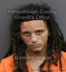 Mugshot of JOSIAH JEREMIAH MARTINEZ GARCIA booked in Hillsborough County, Florida on June 14, 2026