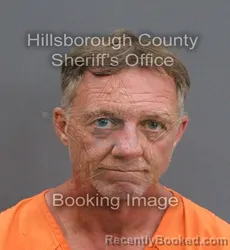 Mugshot of TOD PATRICK LEHNER booked in Hillsborough County, Florida on June 14, 2026