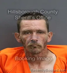 Mugshot of BRANDON MICHAEL BAKER booked in Hillsborough County, Florida on June 14, 2026