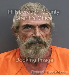 Mugshot of JOHN EVERETT DENNIS booked in Hillsborough County, Florida on June 14, 2026