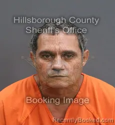 Mugshot of PABLO JUAN LUGO LUGO booked in Hillsborough County, Florida on June 14, 2026