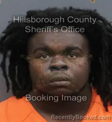 Mugshot of JAYQUAN MARQUESE SHORTER booked in Hillsborough County, Florida on June 14, 2026