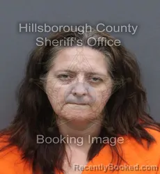 Mugshot of CHRISTINA LYN LANE booked in Hillsborough County, Florida on June 15, 2026