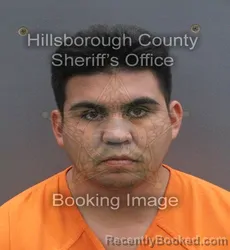 Mugshot of JOSE HUMBERTO VALENZUELA booked in Hillsborough County, Florida on June 15, 2026
