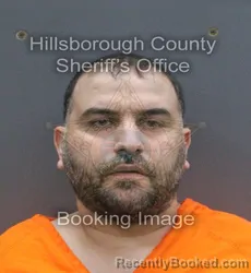 Mugshot of BASSAM ADNAN ABOUL-HOSN booked in Hillsborough County, Florida on June 15, 2026