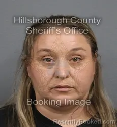 Mugshot of HAYLEE MAXINE GRAHAM booked in Hillsborough County, Florida on June 15, 2026