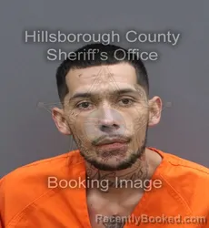 Mugshot of MARCOS ANTONIO RODRIGUEZ booked in Hillsborough County, Florida on June 15, 2026