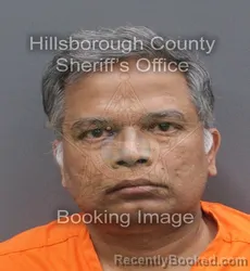Mugshot of VENKA REDDY VAKA booked in Hillsborough County, Florida on June 15, 2026