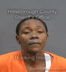 Mugshot of ERICKAH VALEEN SLAUGHTER booked in Hillsborough County, Florida on June 15, 2026