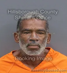 Mugshot of RODNEY ALLEN ROBERTS booked in Hillsborough County, Florida on June 15, 2026
