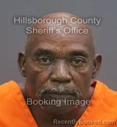 Mugshot of OSCAR EUGENE MILBRY booked in Hillsborough County, Florida on June 15, 2026