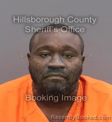 Mugshot of CHARLES D CUNNINGHAM booked in Hillsborough County, Florida on June 15, 2026