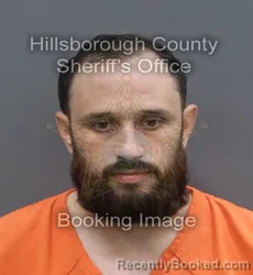Mugshot of VICTOR EMANUEL FALCON HERRERA booked in Hillsborough County, Florida on June 15, 2026